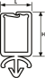 Hellermann WPC15-PA66-NA(500) 