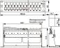 TG 19 Modultr. 1.5 HE für 48 H02025A0171 