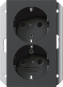 GIRA 2731005 SCHUKO-Doppelsteckdose SH 