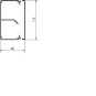 Hager Leitungsführungskanal LF6011107030 