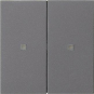 GIRA 510728 RF Bedienaufsatz 2fach KNX 