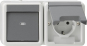 GIRA 417730 Kombi Aus-Wechsel/SCHUKO- 