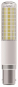 Radium LED      RL-T18 75 DIM 827/C/B15D 