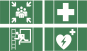 RP Piktoset Erste Hilfe NEUTRAL  KS4HELP 