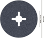 Bosch Fiberschleifscheibe     2608606730 