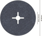 Bosch Fiberschleifscheibe     2608606740 