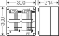 HENS Mi-Verteiler 250A mit 2     Mi 6203 