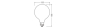 Ledvance LED Class. Globe 125 100 Fil.V 