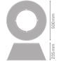 Ledvance HB ALU REFLECTOR 500 