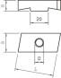 OBO MS40SN M6 A4 Gleitmutter 