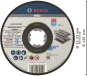 Bosch X-LOCK Trennscheibe 125mm 