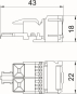 OBO ASM-C5 S Anschlussmodul CAT 5 