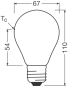 Ledvance LED CLASSIC A DIM CRI97 S 13.8W 