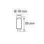 Paulmann LED STS G9 350lm 4W 2700K 28796 