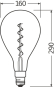 OSR Vintage 1906 Edison Filament gold 
