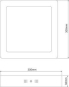 Nobile LED Panel Aufbau 300 Q 1561321412 