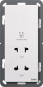 GIRA 282003 Rasiersteckdose 115-230V 