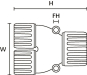 Hellermann HG21-Y16-PA66/TPE-BK 