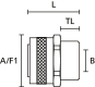Hellermann PCS16-FM-M16-NPB-ML Metall 