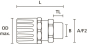 Hellermann HGL16-SM-M20-PA66/NPB/TPE-BK 