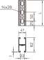 OBO MS4182P6000FS Profilschiene gelocht 