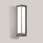 BEGA Wandleuchte silber         24506AK4 