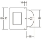 Brumberg LED-Waneinbaul.230V    10140208 
