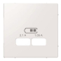 Merten Zentralplatte f.USB  MEG4367-0319 