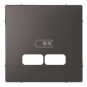 Merten Zentralplatte f.USB  MEG4367-6034 