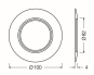 Ledvance SP RING D100 WT Sanierungsringe 
