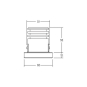 BRUM LED-Einbaustrahler KEGON   12210003 