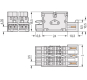 WAGO 734-364 2-Leiter-Kombistecker,100% 