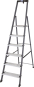 KRAU SECURO-Alu-Leiter 6 Stufen   126443 