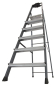 KRAU SECURO-Alu-Leiter 6 Stufen   126443 