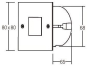 BRUM LED-Wandeinbauleu.         10011223 