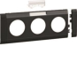 Hager Blende 3fach Steckdose GB080319011 