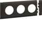 Hager Blende 3fach Steckdose GB080309011 