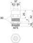OBO V-TEC VM LM75MS2 Kabelverschraubung 