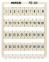 WAGO 793-566 WMB-Beschriftungskarte, als 