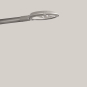BEGA E-Ansatzleuchte silber     77855AK4 