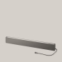 BEGA E-Fassadenleuchte silber   77155AK4 