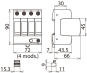 Dehn 908347 DG MU   DG MU 3PY 600 4W+G R 