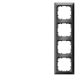 Siemens 5TG25546 DELTA line Rahmen 4fach 