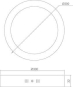 Nobile LED Panel Aufbau 300 R 1561311411 