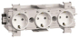 Hager Steckdose 3fach m.Wago  GS30019010 