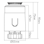 Nobile Heizkörperthermostat   9109011018 