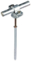 DEHN Stangenhalter mit            273731 