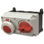 Mennekes 32A5P 6H400V Wanddose DUO  7636 