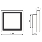 Jung KNX Raumcontroller   LC 459 D1 S262 