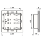 Jung KNX Tastsensor-Modul    LS 4292 1ST 